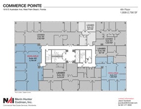 1818 S Australian Ave, West Palm Beach, FL à louer Plan d’étage– Image 2 sur 6