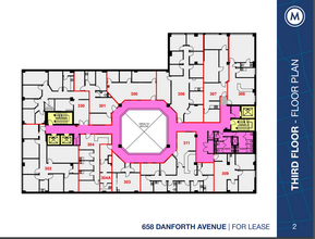 658 Danforth Ave, Toronto, ON à louer Plan d’étage– Image 1 sur 1