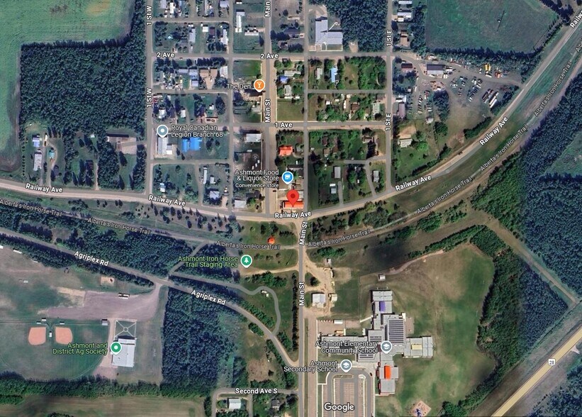 4117 Main St, St Paul County No 19, AB à louer - Aérien – Image 2 sur 2