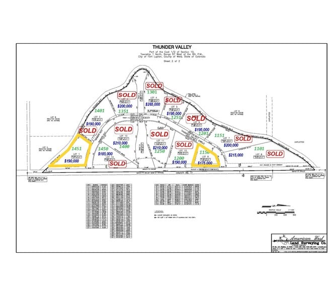 1150 Thunder Valley Cir, Fort Lupton, CO à vendre - Plan de site – Image 2 sur 11