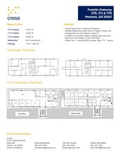 775 Franklin Rd SE, Marietta, GA à louer Plan d’étage– Image 1 sur 1