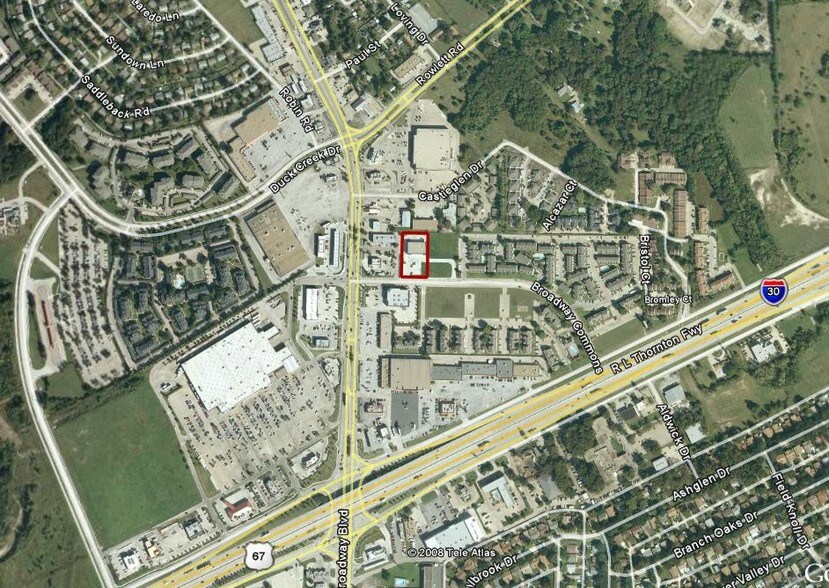 551 Broadway Commons, Garland, TX à louer - Aérien – Image 2 sur 3