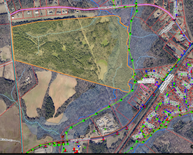 Falls Rd, Rock Hill, SC - Vue aérienne  vue de carte - Image1