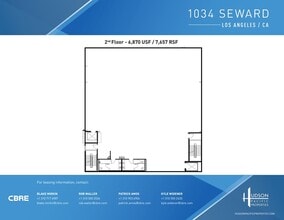 1034 Seward St, Los Angeles, CA à vendre Plan d’étage– Image 1 sur 1