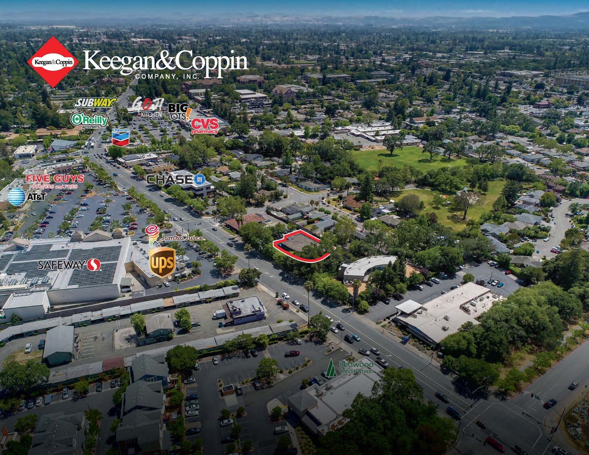 2351 Mendocino Ave, Santa Rosa, CA à vendre Aérien– Image 1 sur 11