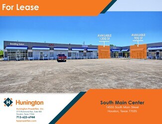 Plus de détails pour 14555-14589 Main St, Houston, TX - Local commercial à louer