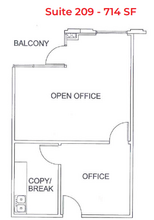 9335 Airway Rd, San Diego, CA à louer Plan d’étage– Image 1 sur 2