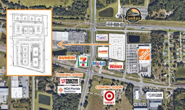 1625-1636 S Poinciana Blvd, Kissimmee, FL - VUE AÉRIENNE  vue de carte