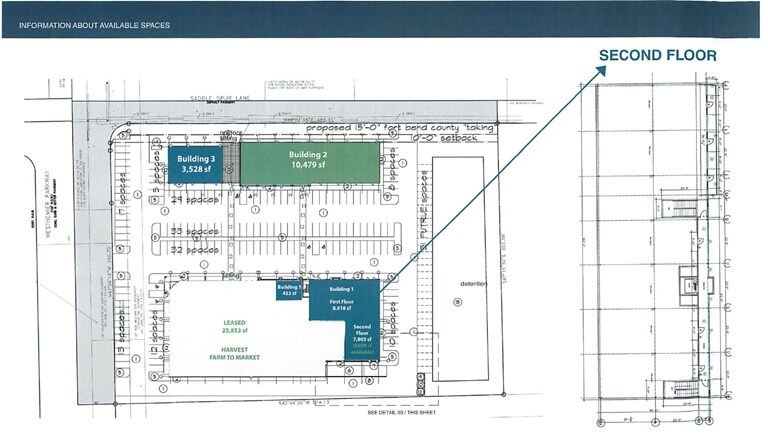 25600 Westheimer Pky, Katy, TX à louer Plan de site– Image 1 sur 5