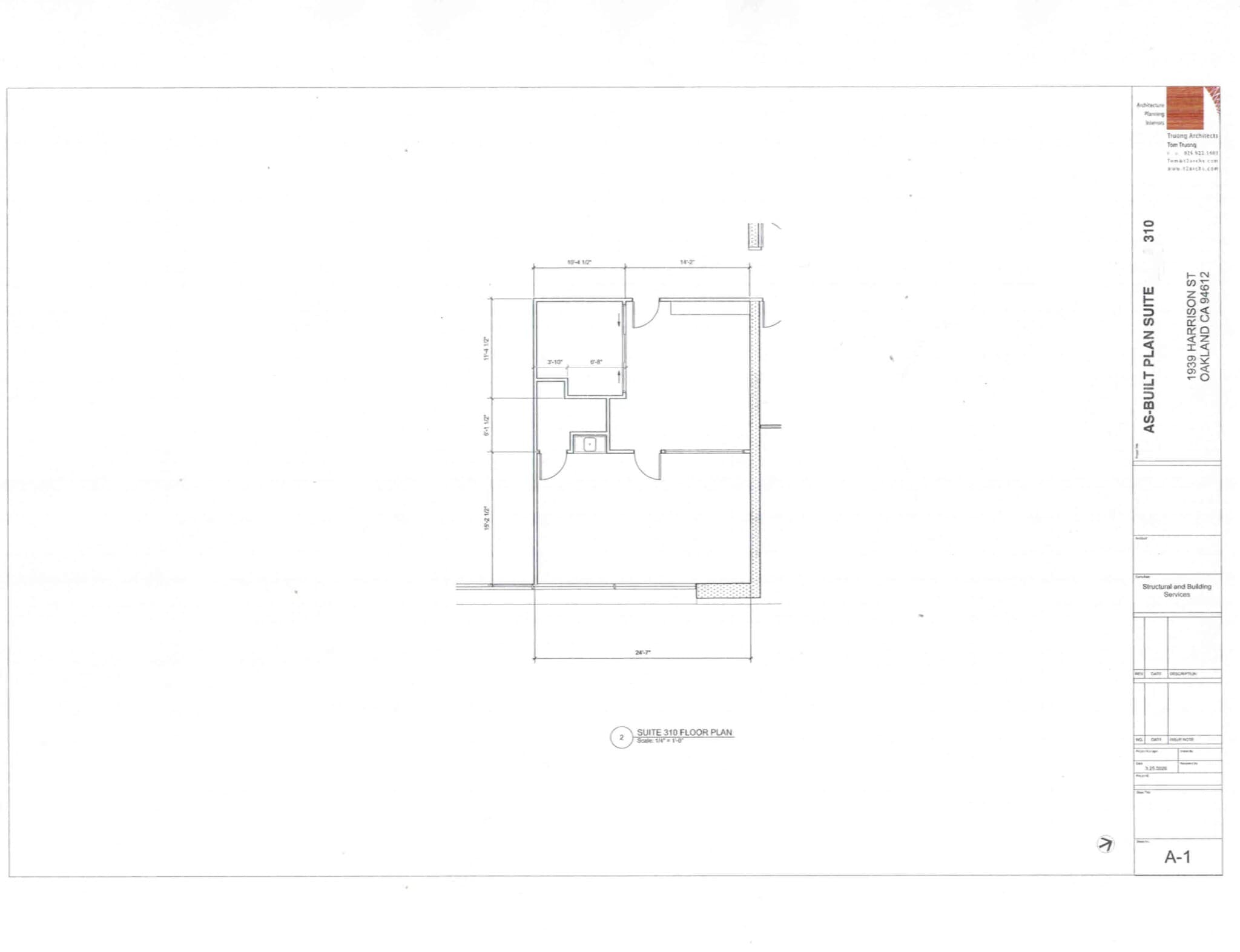 1939 Harrison St, Oakland, CA à louer Plan de site– Image 1 sur 1