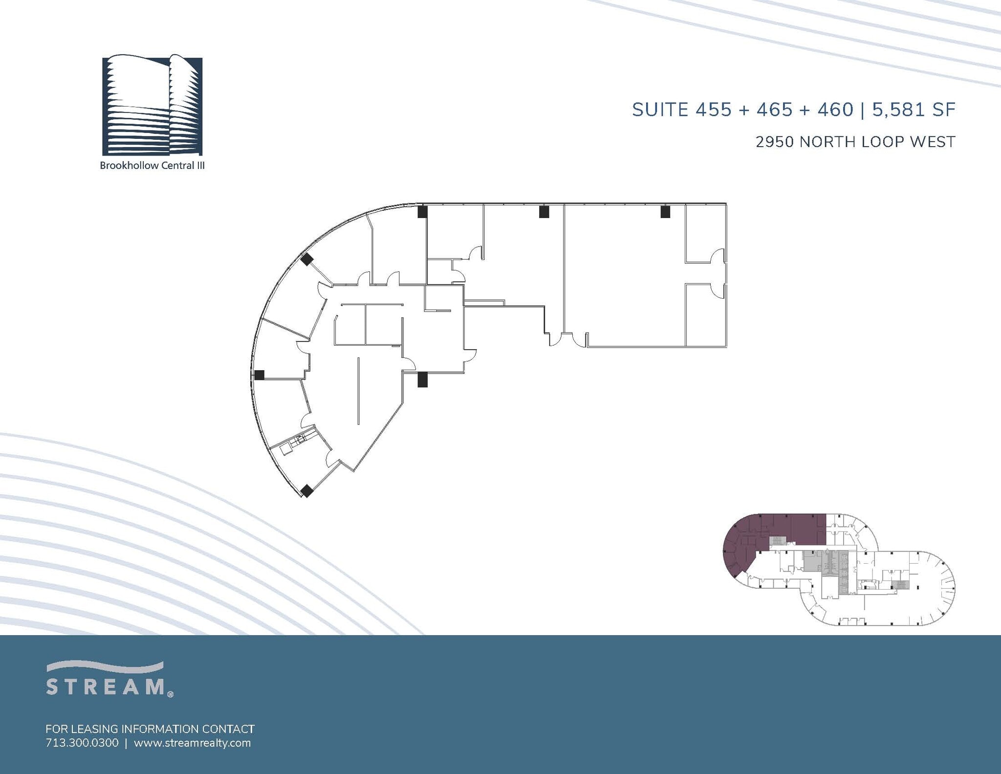 2950 N Loop Fwy W, Houston, TX à louer Plan d’étage– Image 1 sur 1