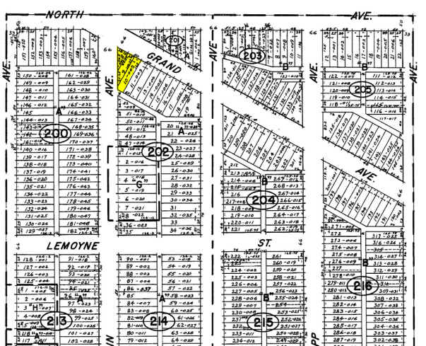 4329 W Grand Ave, Chicago, IL à louer - Plan cadastral – Image 2 sur 2