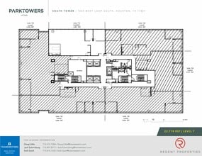 1233 West Loop S, Houston, TX à louer Plan d’étage– Image 1 sur 1