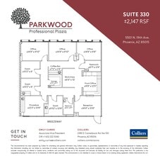 5501 N 19th Ave, Phoenix, AZ à louer Plan d’étage– Image 1 sur 1
