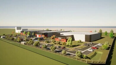 Heyrieux, ISE - Vue aérienne  vue de carte