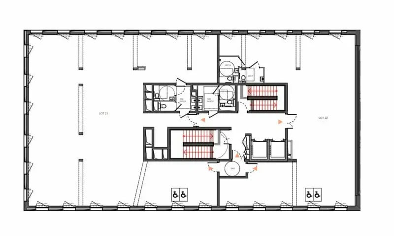 Bureau dans Nancy à vendre - Plan d’étage – Image 3 sur 9
