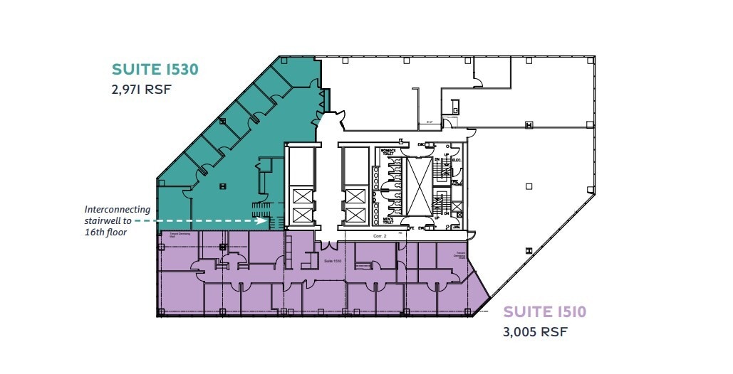 36 S Charles St, Baltimore, MD à louer Plan d’étage– Image 1 sur 1