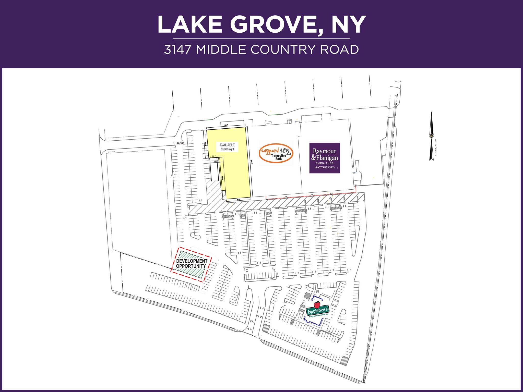 3147 Middle Country Rd, Lake Grove, NY à louer Plan de site– Image 1 sur 1