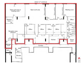 118-128 W 6th Ave, Vancouver, BC à louer Plan d’étage– Image 2 sur 5