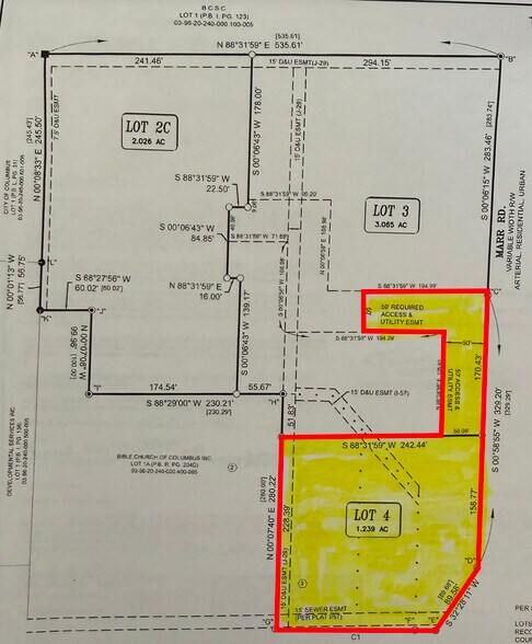 1120 N Marr Rd, Columbus, IN à vendre - Photo de l’immeuble – Image 2 sur 3