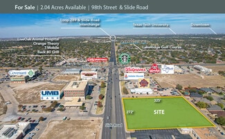Plus de détails pour 9815 Slide Rd, Lubbock, TX - Terrain à vendre