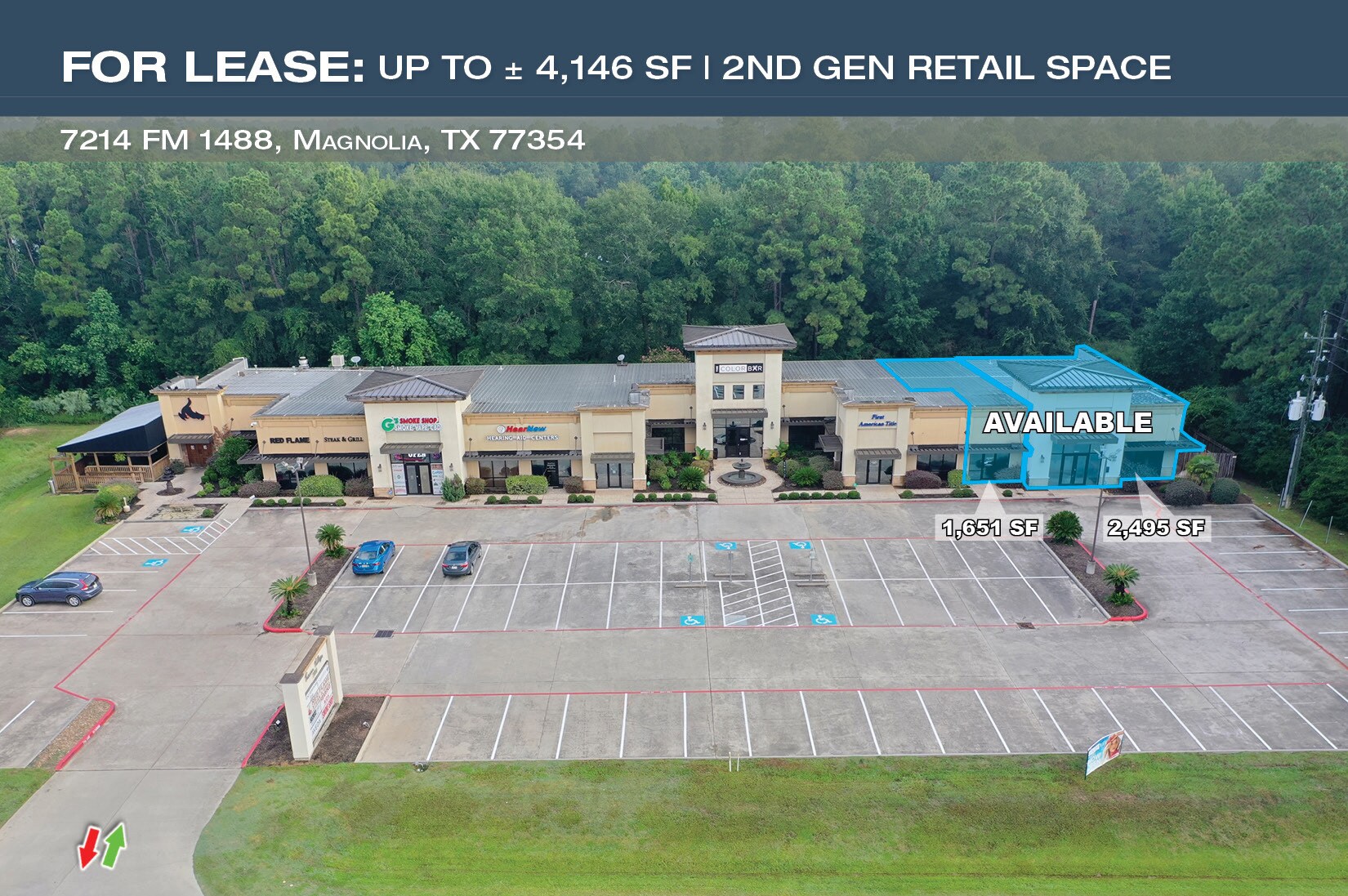 7214 FM-1488 Rd, Magnolia, TX à louer Photo principale– Image 1 sur 37