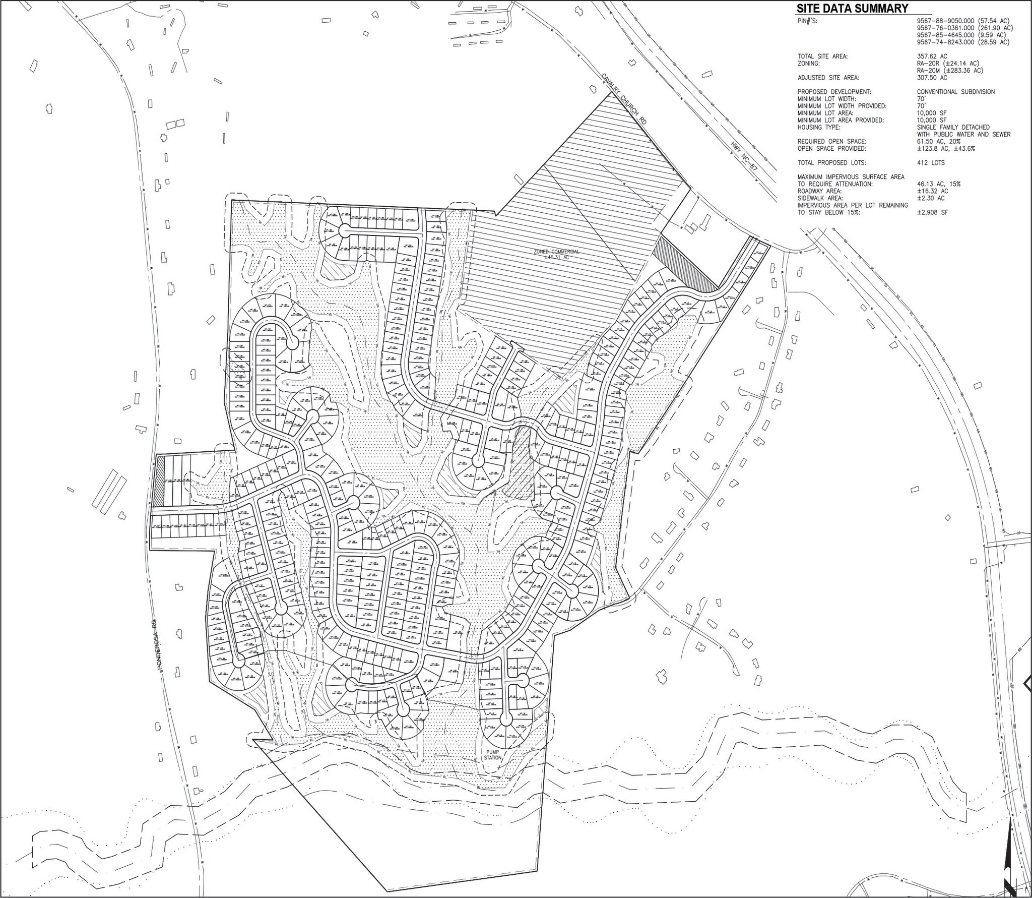 180 Calvary Church Rd, Sanford, NC à vendre Plan de site– Image 1 sur 3