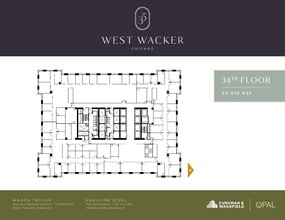 35 W Wacker Dr, Chicago, IL à louer Plan d’étage– Image 1 sur 1