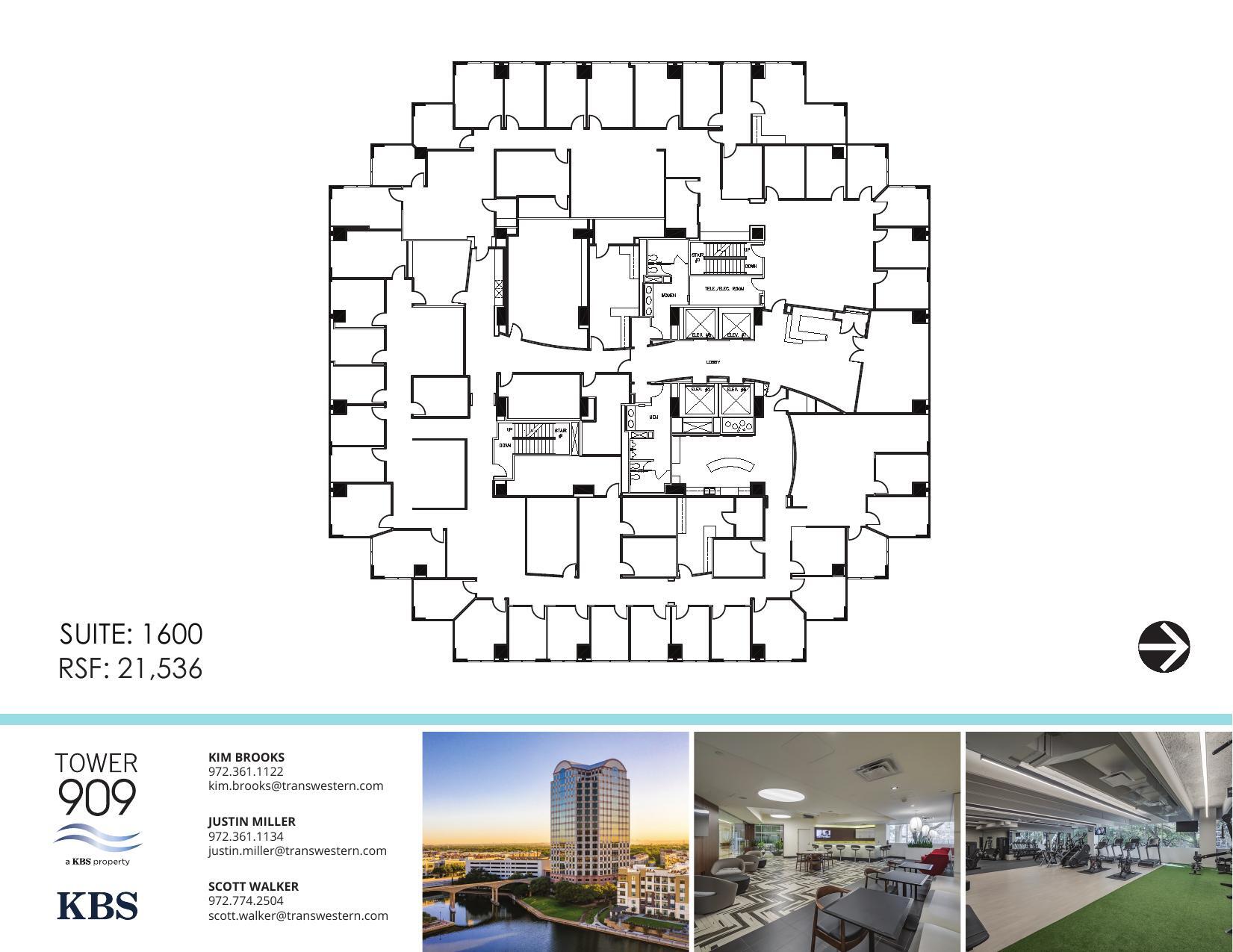 909 Lake Carolyn Pky, Irving, TX à louer Plan d’étage– Image 1 sur 1