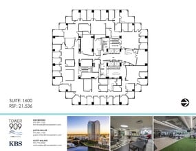 909 Lake Carolyn Pky, Irving, TX à louer Plan d’étage– Image 1 sur 1