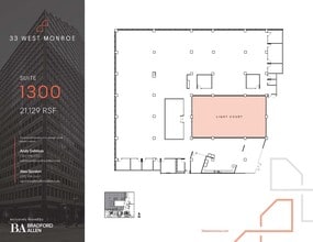 33 W Monroe St, Chicago, IL à louer Plan d’étage– Image 1 sur 6