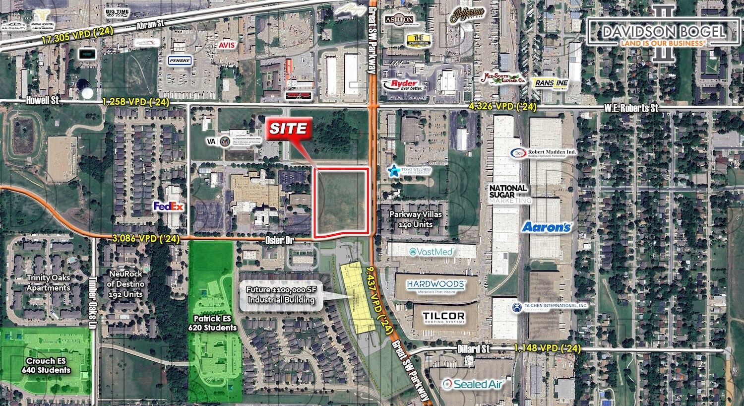 S. Great Southwest Parkway, Grand Prairie, TX à vendre Photo de l’immeuble– Image 1 sur 3