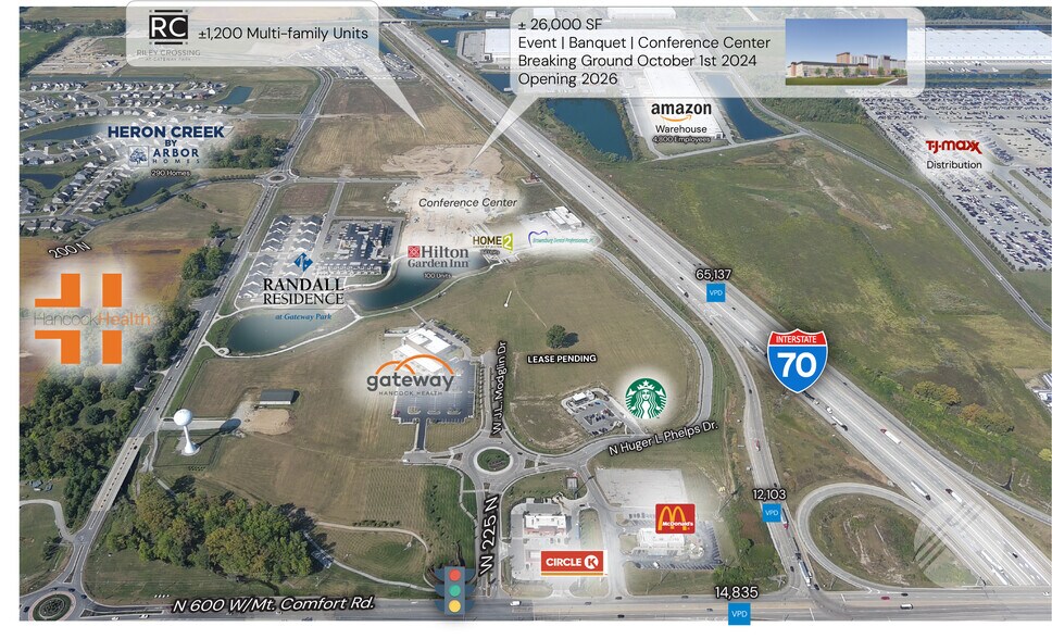 N Gateway Shoppes, Greenfield, IN à louer - Photo de l’immeuble – Image 1 sur 9