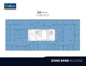 1 S Main St, Salt Lake City, UT à louer Plan d’étage– Image 1 sur 1