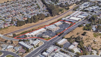 600-636 San Pablo Ave, Pinole, CA - VUE AÉRIENNE  vue de carte