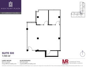 4415 W Harrison St, Hillside, IL à louer Plan d’étage– Image 1 sur 1