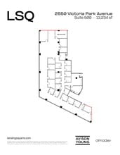 2550 Victoria Park Ave, Toronto, ON à louer Plan d’étage– Image 1 sur 1