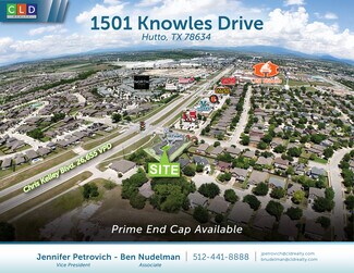 Plus de détails pour 1501 Knowles Dr, Hutto, TX - Local commercial à louer