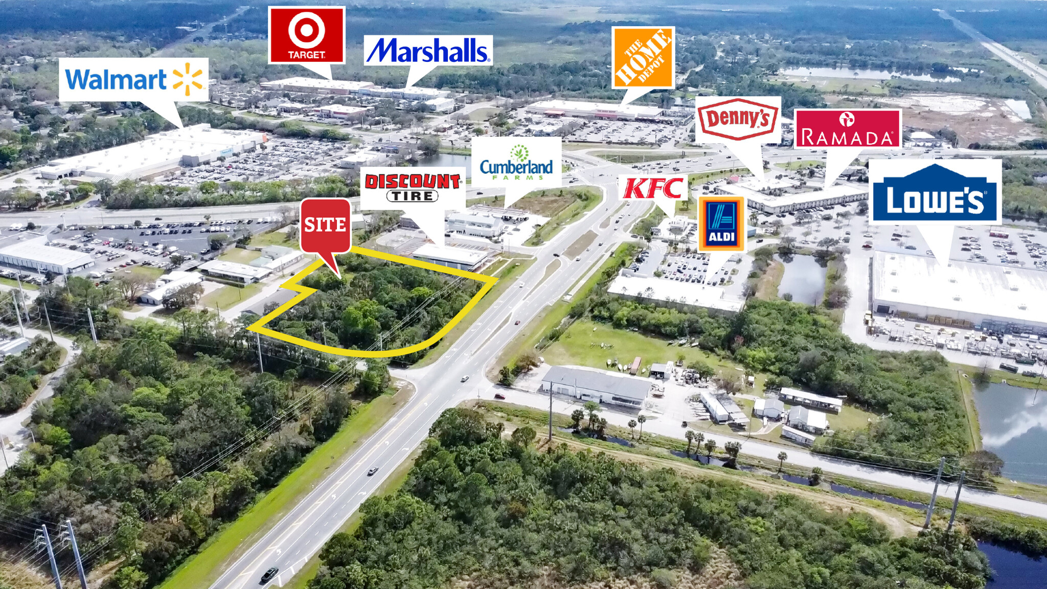 4640 Calle Corto, Titusville, FL à vendre Aérien– Image 1 sur 11