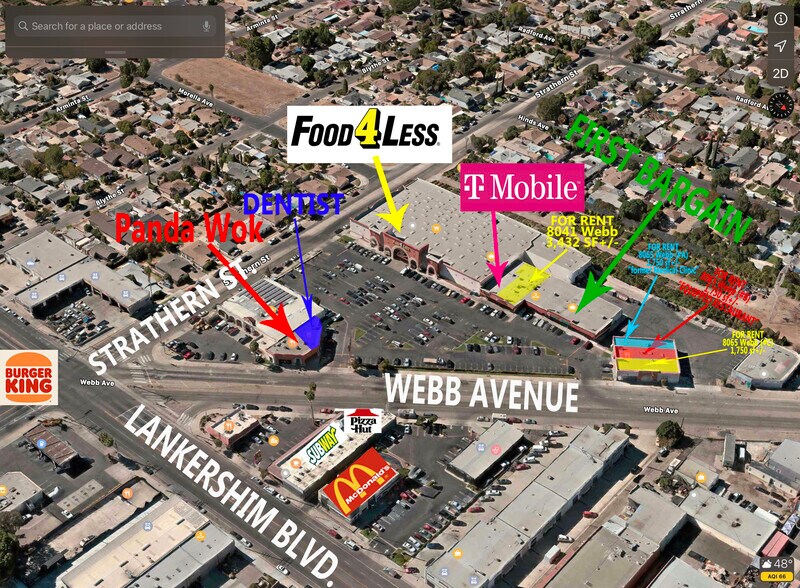 8025-8065 Webb Ave, North Hollywood, CA à louer - Aérien – Image 2 sur 7
