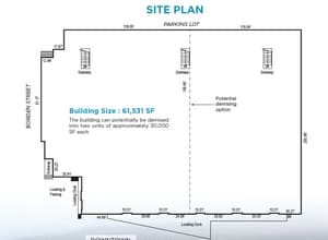 8248-8276 Borden St, Vancouver, BC à louer Plan d’étage– Image 2 sur 2