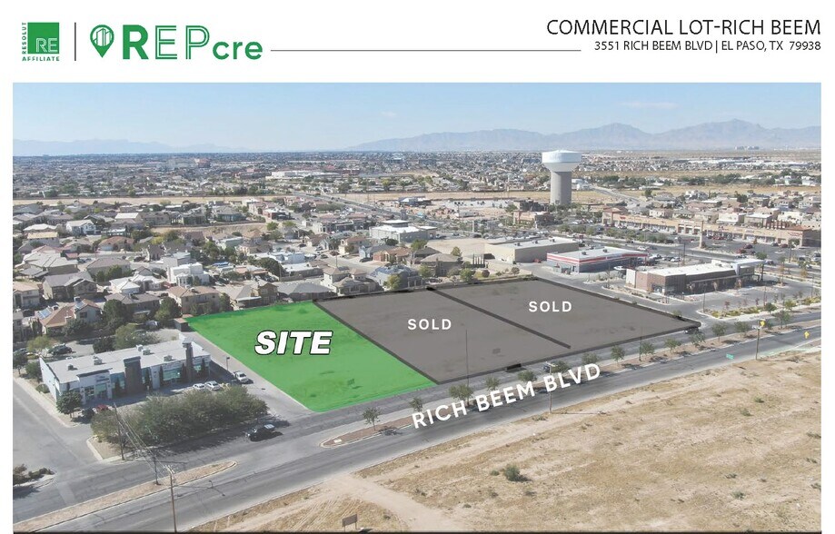 3551 Rich Beem Blvd, El Paso, TX à vendre - Photo de l’immeuble – Image 1 sur 3