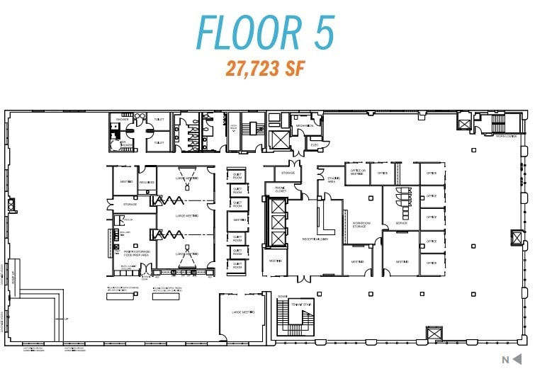 1100 2nd Ave, Seattle, WA à louer Plan d’étage– Image 1 sur 1