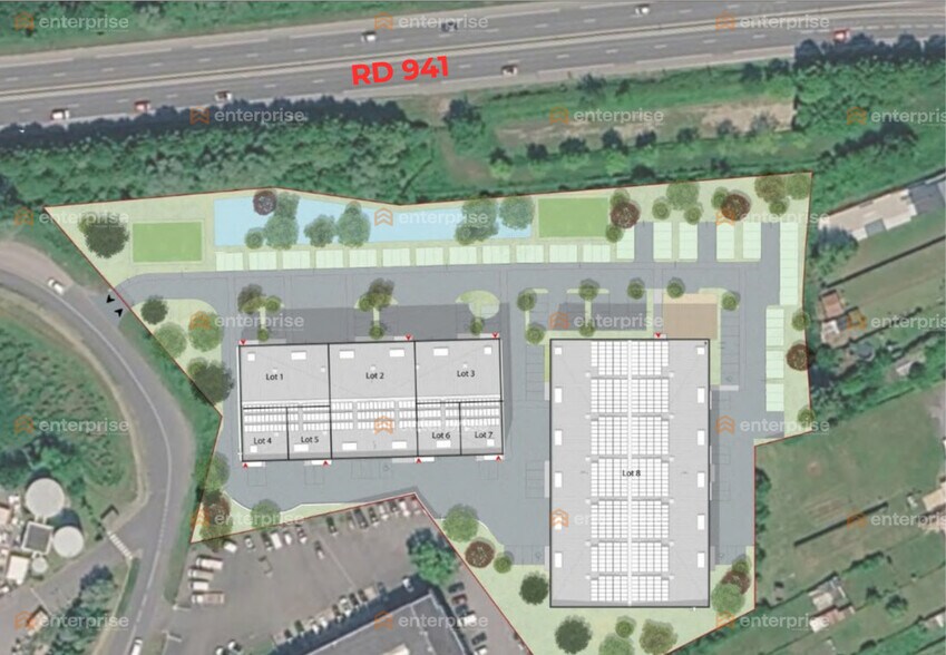 Local d’activités dans Bethune à louer - Plan de site – Image 3 sur 3