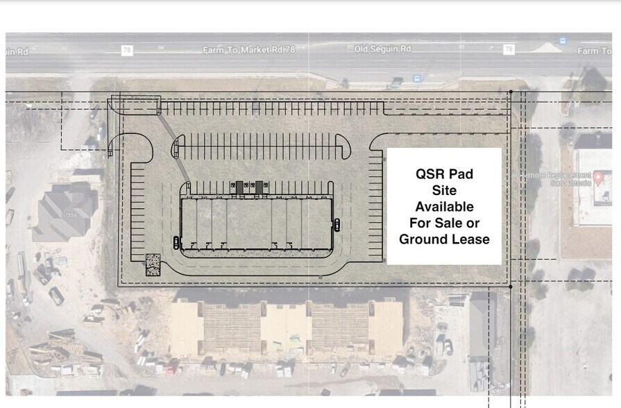 FM 78 & Walzem Rd, San Antonio, TX à vendre - Plan de site – Image 2 sur 2