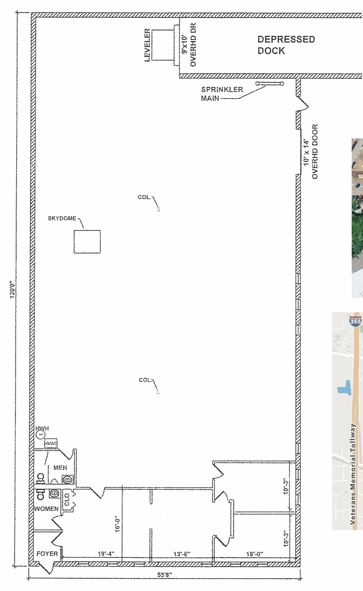 1010 W Republic Dr, Addison, IL à louer Plan d’étage– Image 1 sur 2