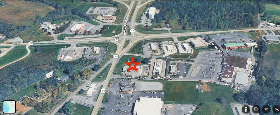 101 Ren Mar Dr ctr, Pleasant View, TN à vendre - Aérien – Image 2 sur 2