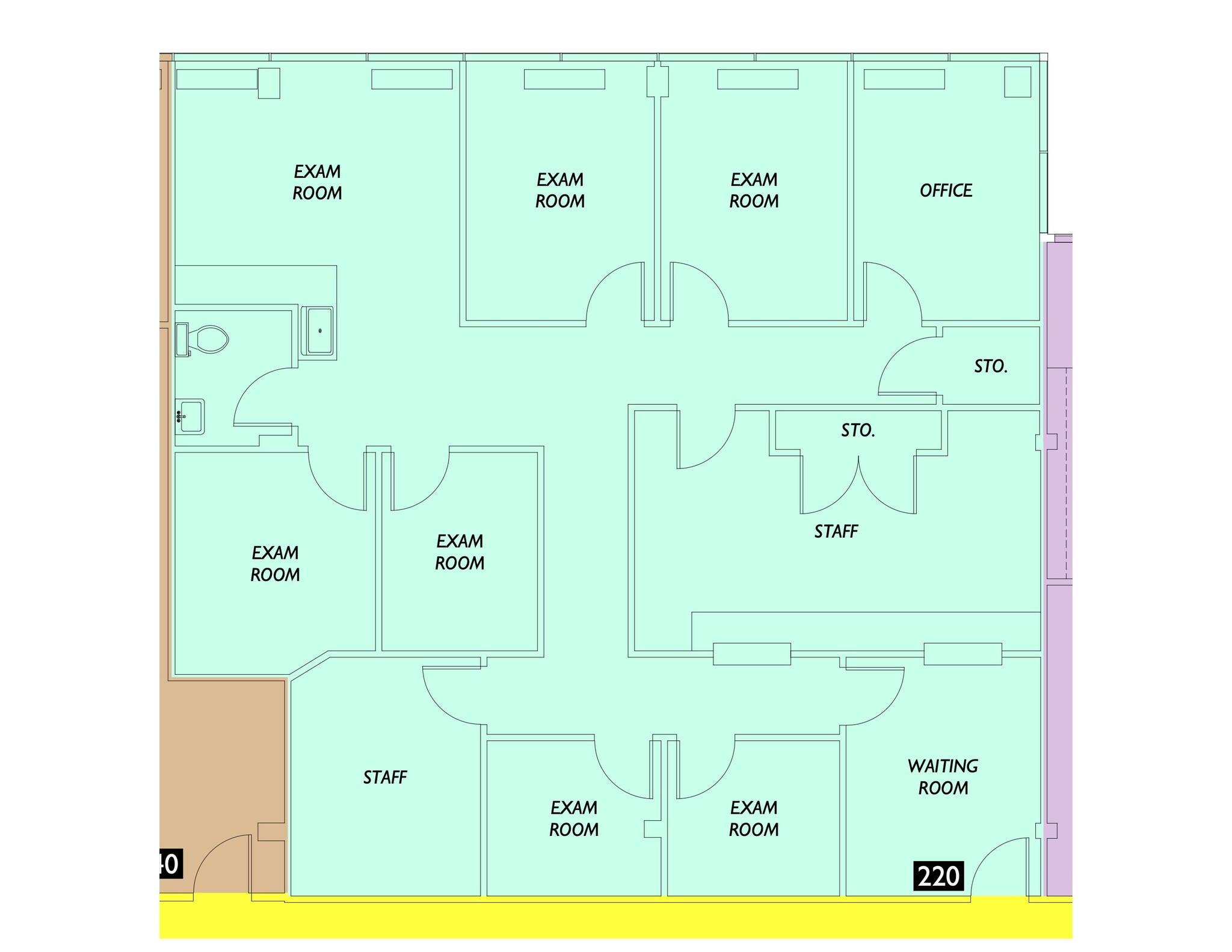 2301 Research Blvd, Rockville, MD à louer Plan d’étage– Image 1 sur 2