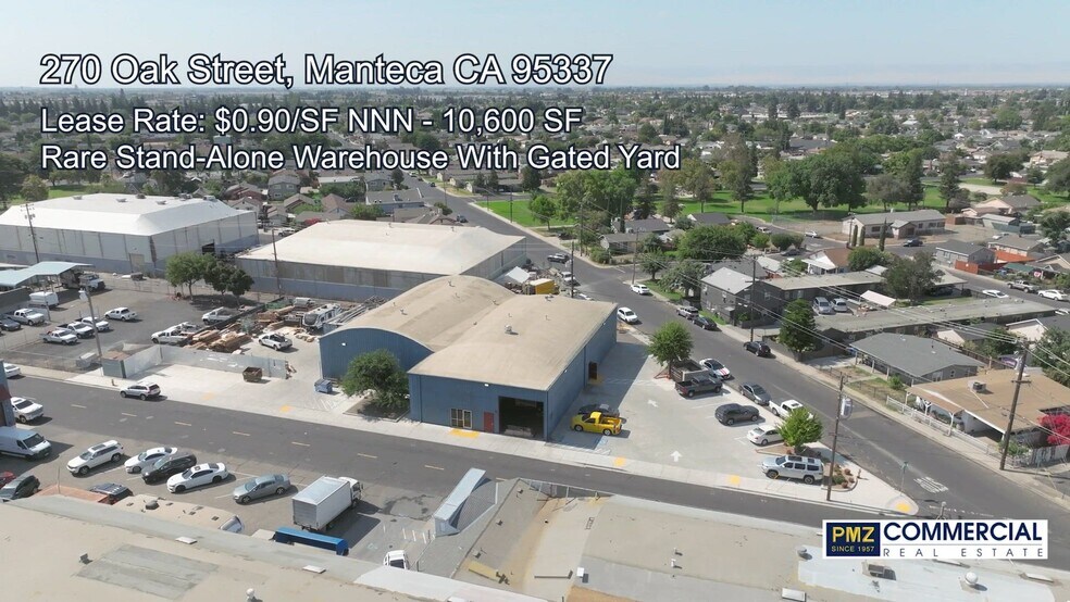 270 Oak St, Manteca, CA à louer - Vidéo sur l’annonce professionnelle – Image 2 sur 18