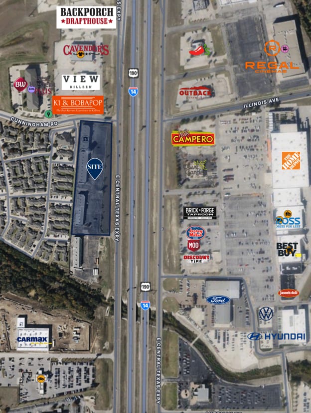 3210-3300 E Us-190 Fwy, Killeen, TX à louer Photo principale– Image 1 sur 6